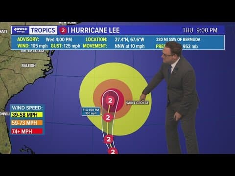 Wednesday afternoon tropical update