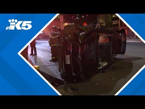 Seattle police investigating possible DUI crash in Beacon Hill