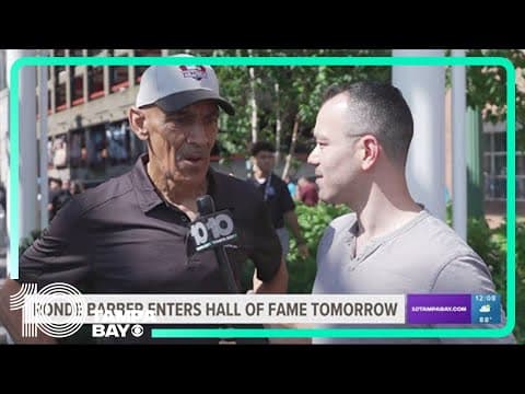 Former Bucs head coach Tony Dungy on Ronde Barber's Hall of Fame induction