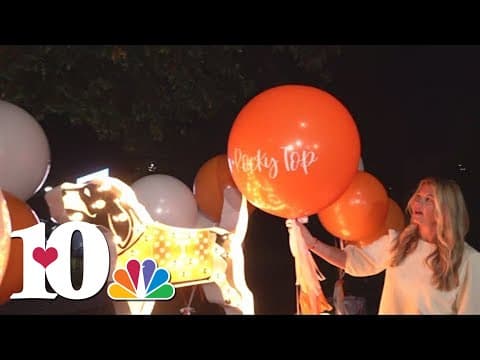 Football Friday: Local balloon decor business makes elaborate Vols designs