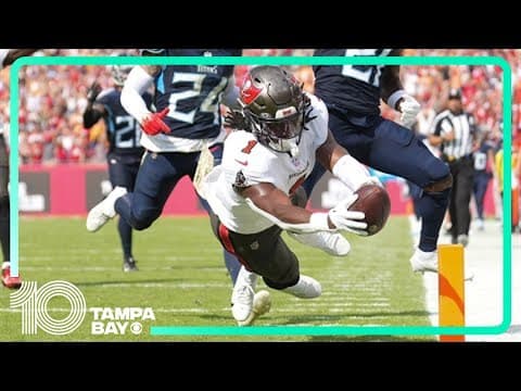 Buccaneers end 4-game losing streak with victory over Titans