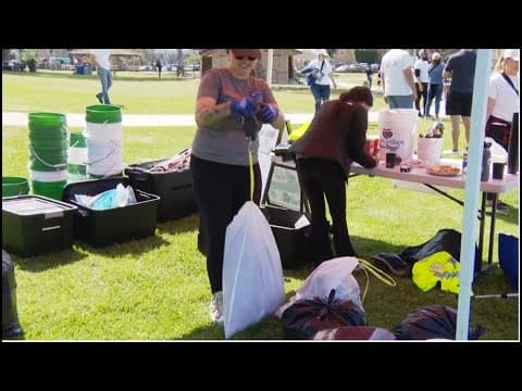 Thousands of volunteers turn out for Creek to Bay Cleanup 2024