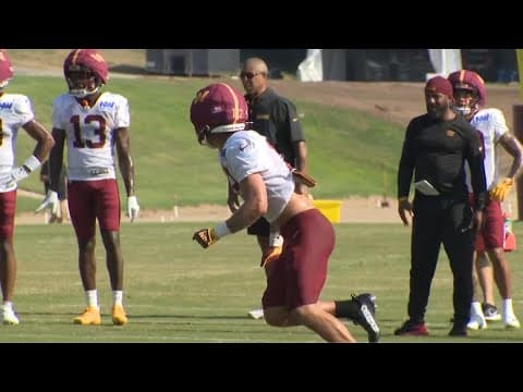 Commanders training camp Day 8