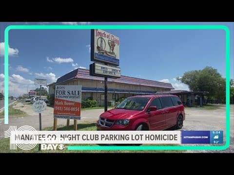 Man dies after being shot multiple times in parking lot of night club, Manatee County deputies say
