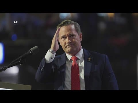 Trump national security adviser Mike Waltz is out in first major shakeup of Trump's second term