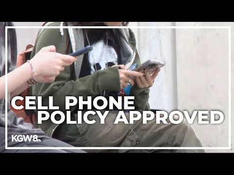 Portland Public Schools approves "off and away" cell phone policy