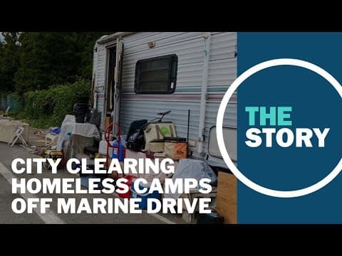 Portland removing homeless camps off NE 33rd and Marine Drive