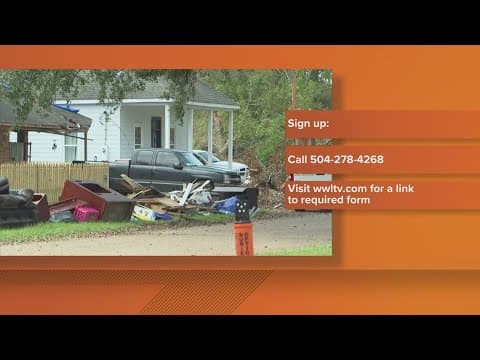 Evacuation assistance for residents in need in St. Bernard Parish