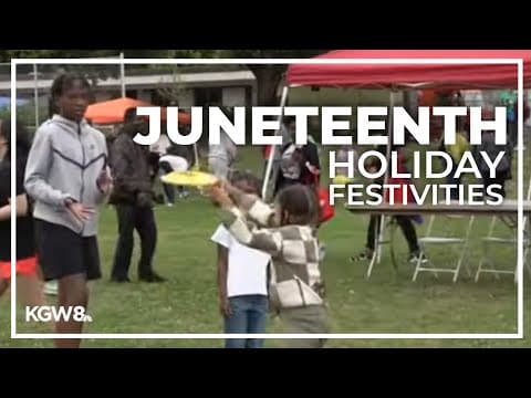 Communities across Portland celebrate Juneteenth