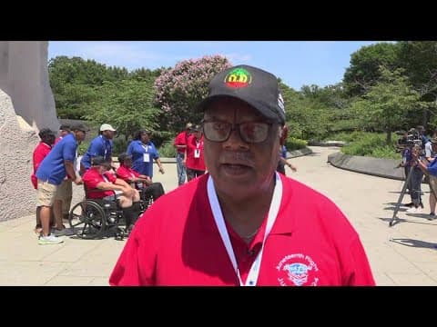 First Juneteenth Honor Flight brings Black veterans to visit DC memorials