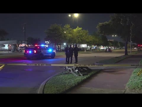 Teen hit, killed by car in southwest Houston