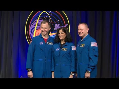 Hear from NASA astronauts who were stuck in space for nine months