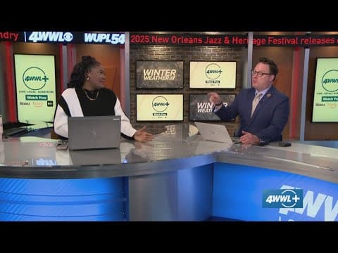 New Orleans Wintry Weather Impacts