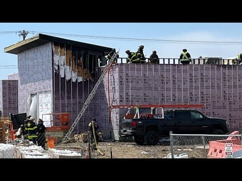 Brownsburg Wawa store under construction damaged during fire