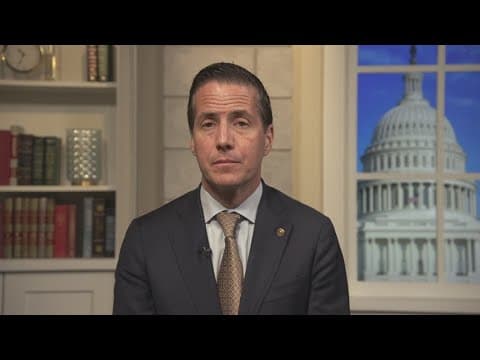 Sen. Bernie Moreno weighs in on the fighting in Israel, Iran