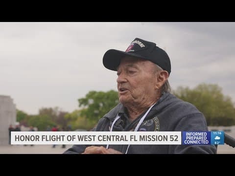 Memorial Day tribute: Veterans from Tampa Bay area honor the fallen on D.C. journey