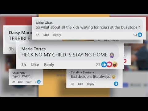 North Texas school districts weigh safety, childcare challenges before closing due to weather