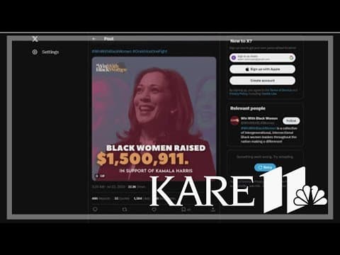 Campaign fundraising underway for Harris