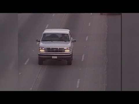 Where were you when OJ fled from the LAPD in the white Bronco?