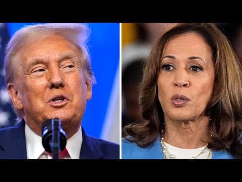 Trump, Harris speak to voters in swing state Pennsylvania