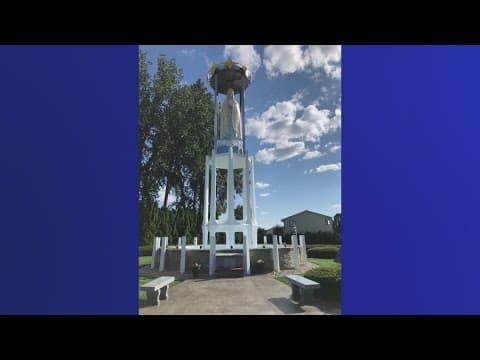 Beloved statue destroyed during tornado at Indian Lake to be replaced