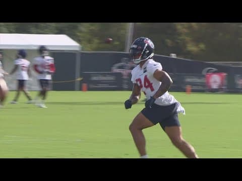 Texans fans pumped at first open practice