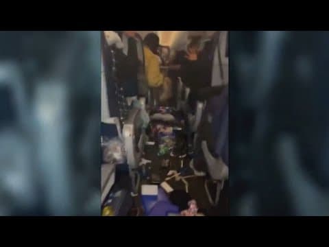 38 people hurt after United Airlines flight after technical issues cause 'unexpected aircraft moveme