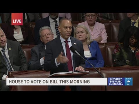 House to vote on Trump's 'Big Beautiful Bill' after all-night debate