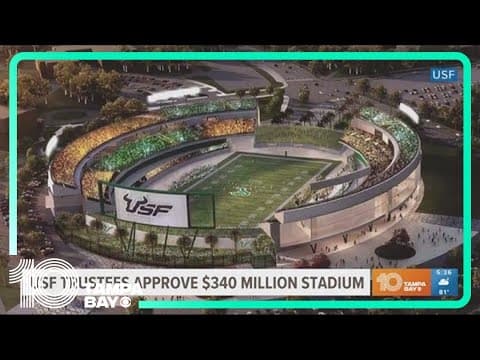 USF takes biggest step toward building $340 football stadium