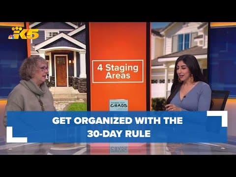 Get organized: Professional Washington organizer says you need to know the '30-day rule'