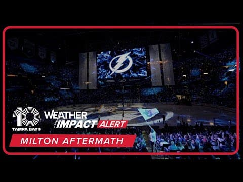 Tampa Bay Lightning's home opener to double as food drive post-Milton