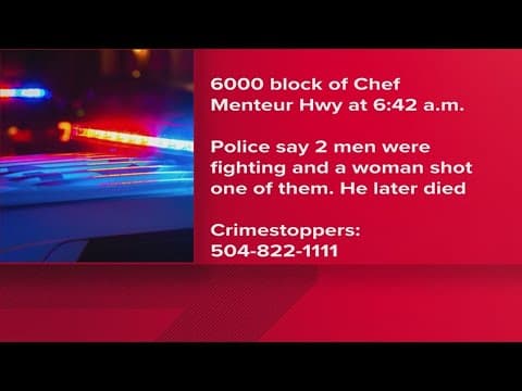 Two men shot on Chef Menteur