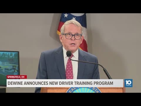 Gov. DeWine announces new traffic safety initiative in Springfield, Ohio
