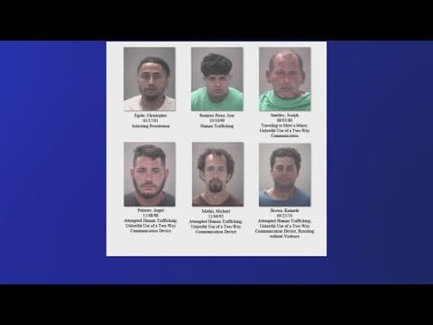 6 arrested in human trafficking sting in Zephyrhills