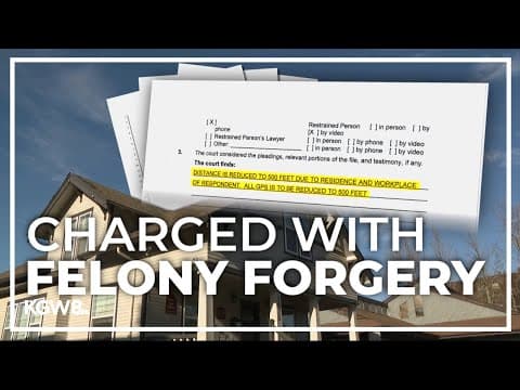 Clark County attorney charged for allegedly forging court document to prevent client's arrest