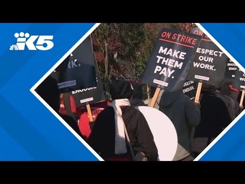 Hotel workers near Seattle-Tacoma International Airport go on strike