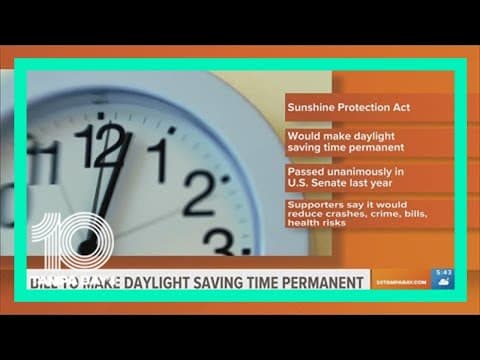 Lawmakers from Florida reintroduce 'Sunshine Protection Act' to keep Daylight Saving Time permanent