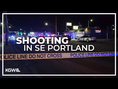 Man dead after shooting in Southeast Portland