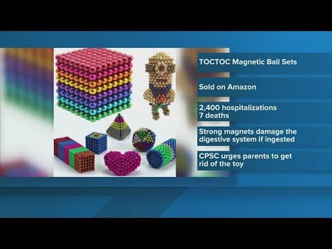 Consumer Product Safety Commission recalls popular kids toy after 7 deaths