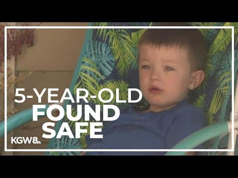 5-year-old boy and his dog found after hours of searching in Washington County