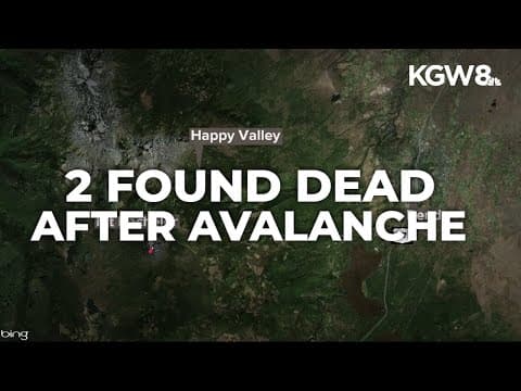 2 found dead after avalanche in Central Oregon