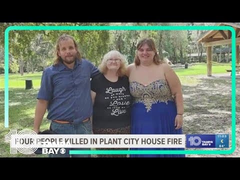 4 people killed in Plant City house fire 'intentionally' set, deputies say