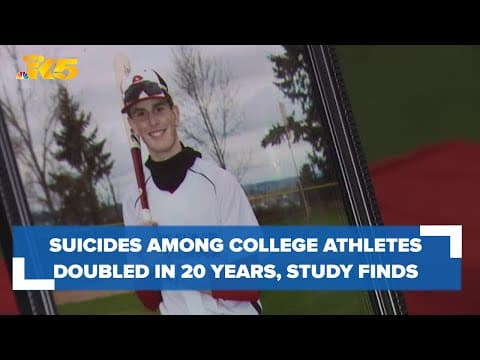 Suicides among college athletes doubled over 20 years, UW study finds