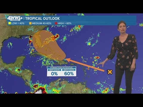 Tuesday 12pm Tropical Update: Tropical depression could form
