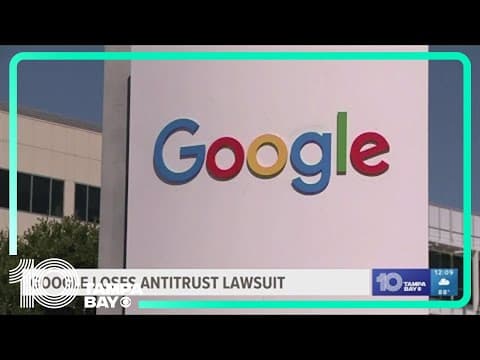 Judge rules that Google search is a monopoly