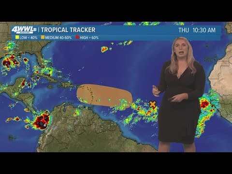 Thursday Noon Tropical Update: Two areas to watch in the Atlantic Basin over the next week