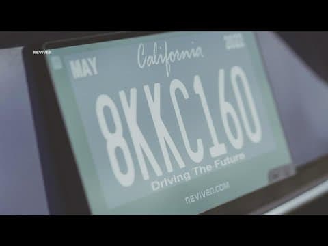 Drivers in California may now have digital license plates