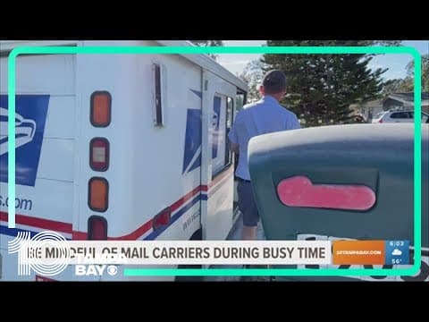 After deadly USPS mail carrier crash, be extra mindful of mail carriers during busy holiday week