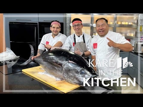 KARE in the Kitchen: Chef creates delicacies from a GIANT tuna!
