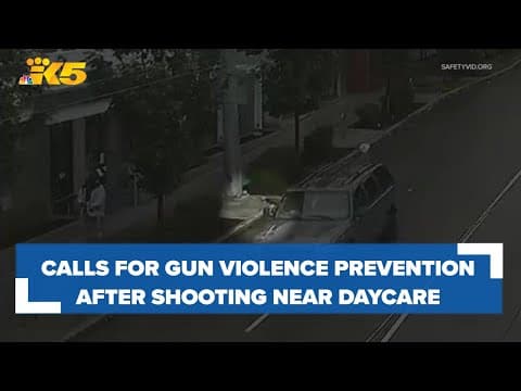 Shooting outside Central District daycare sparks calls for gun violence prevention